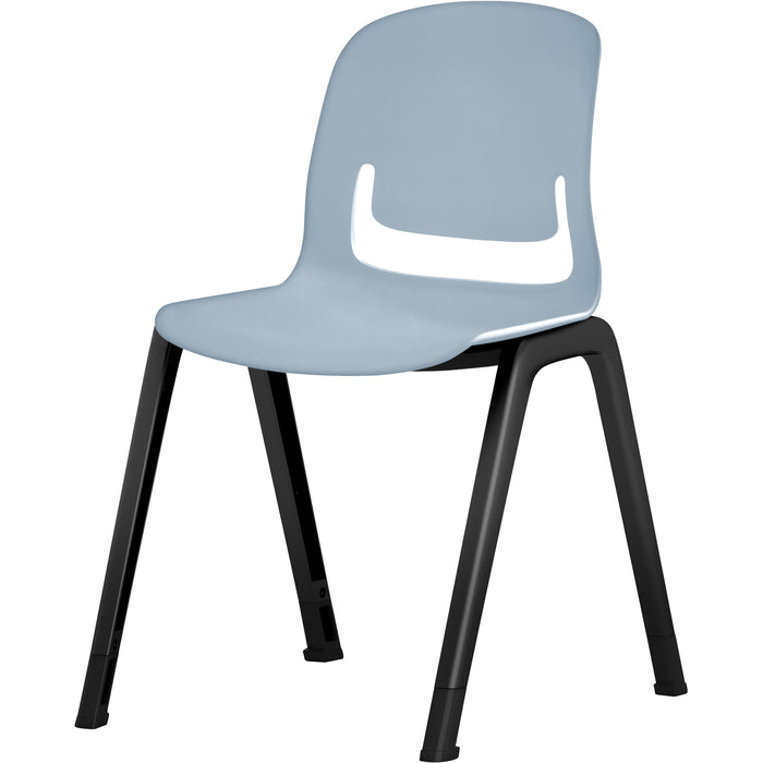 Palette Chair With Black Aliminium 4-Leg Frame