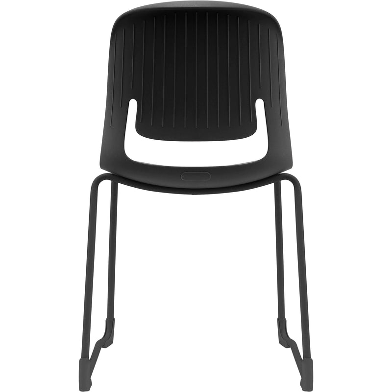 Palette Chair With Black Sled Frame