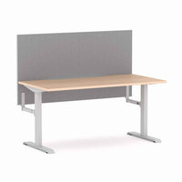 Klass Fixed Straight Workstation with Edge25 Screen