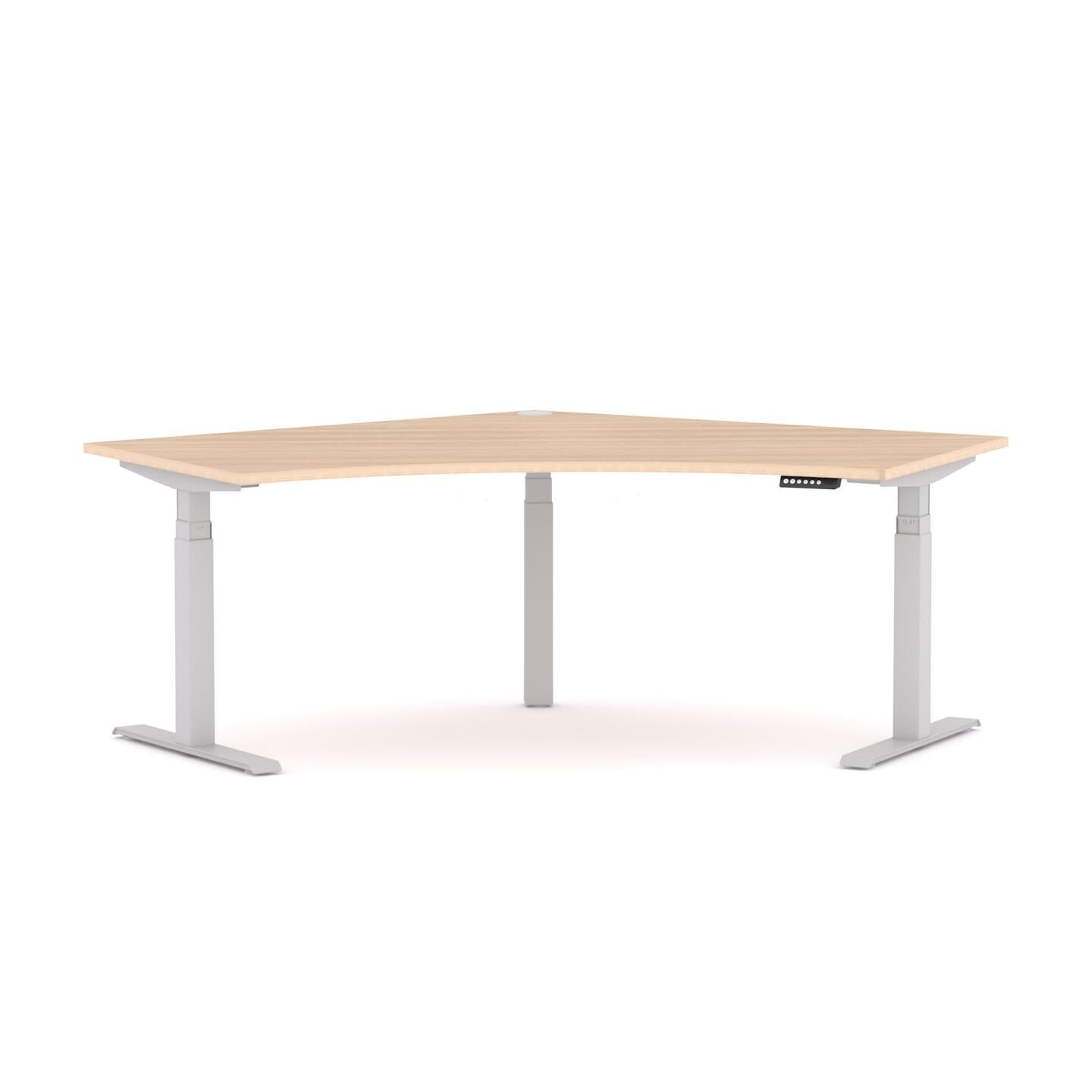 AgileMotion+ 3C/2M Electric Rectangle 120° Workstation