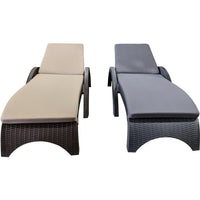 Fiji Sunlounger - No Cushion ( Pack of 2 chairs )