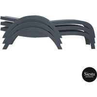 Fiji Sunlounger - No Cushion ( Pack of 2 chairs )