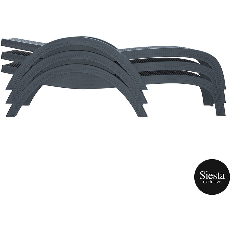 Fiji Sunlounger - No Cushion ( Pack of 2 chairs )