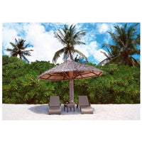 Fiji Sunlounger - No Cushion ( Pack of 2 chairs )