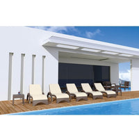 Fiji Sunlounger - No Cushion ( Pack of 2 chairs )