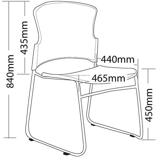 Focus Stackable Hospitality Chair Sled Base