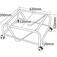 Focus Stackable Hospitality Chair Sled Base