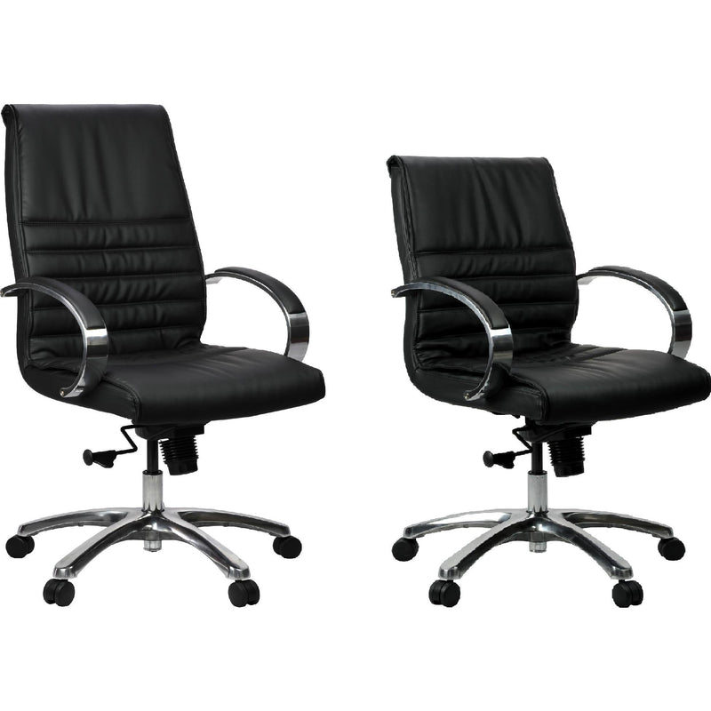 Franklin High Back Leather Chair