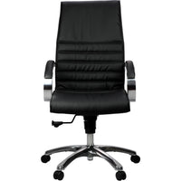 Franklin High Back Leather Chair