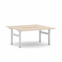Klass Fixed 2-Person Double-sided Desk Workstation