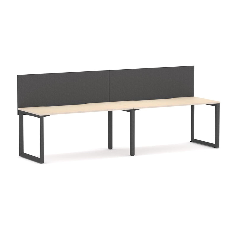 Anvil 2 User Single-Sided Desks, 50x50mm Triangular Loop Leg Design. Includes: Edge25 Screen