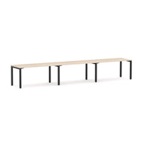 Axis 3-Person Single-sided Desk Workstation