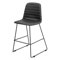 Sofia Kitchen Stool with Powdercoated Sled Base