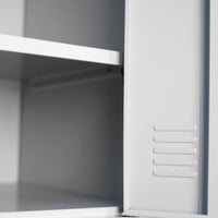 4 Door Metal Storage Locker With Extra Space