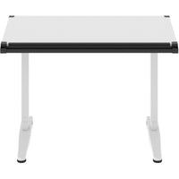Versarise Height Adjustable Drafting Table  Pneumatic Flip Top Table