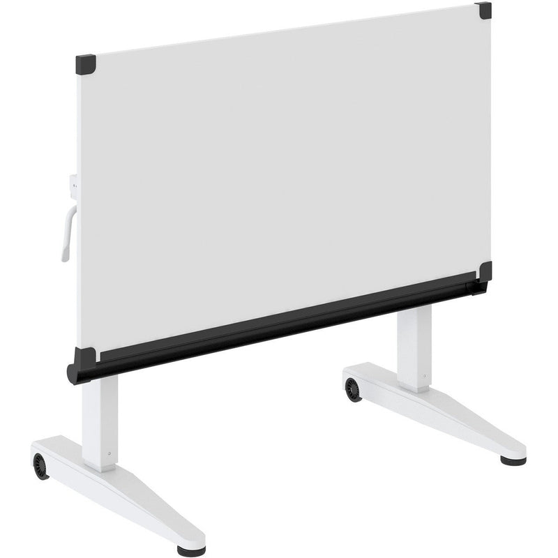 Versarise Height Adjustable Drafting Table  Pneumatic Flip Top Table