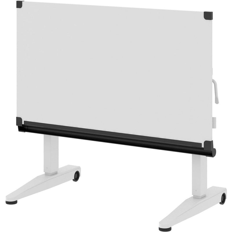 Versarise Height Adjustable Drafting Table  Pneumatic Flip Top Table