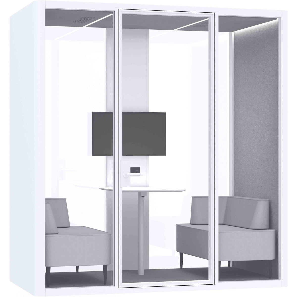 Modern Office Phone Booth – Privacy Pod for Quiet Calls and Focused ...