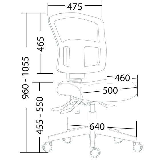 Grant Task Mesh Chair