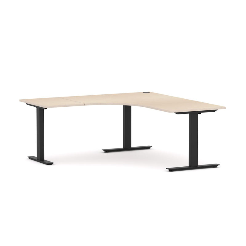 Agile Fixed Rectangle 90° Workstation