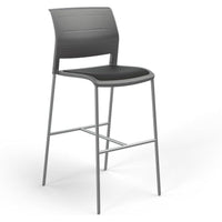 Game Barstool With Upholstery