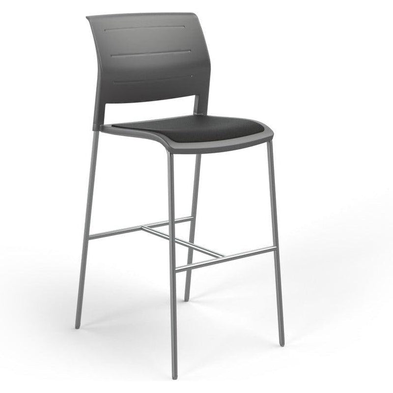 Game Barstool With Upholstery
