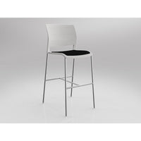 Game Barstool With Upholstery