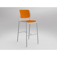 Game Barstool With Upholstery