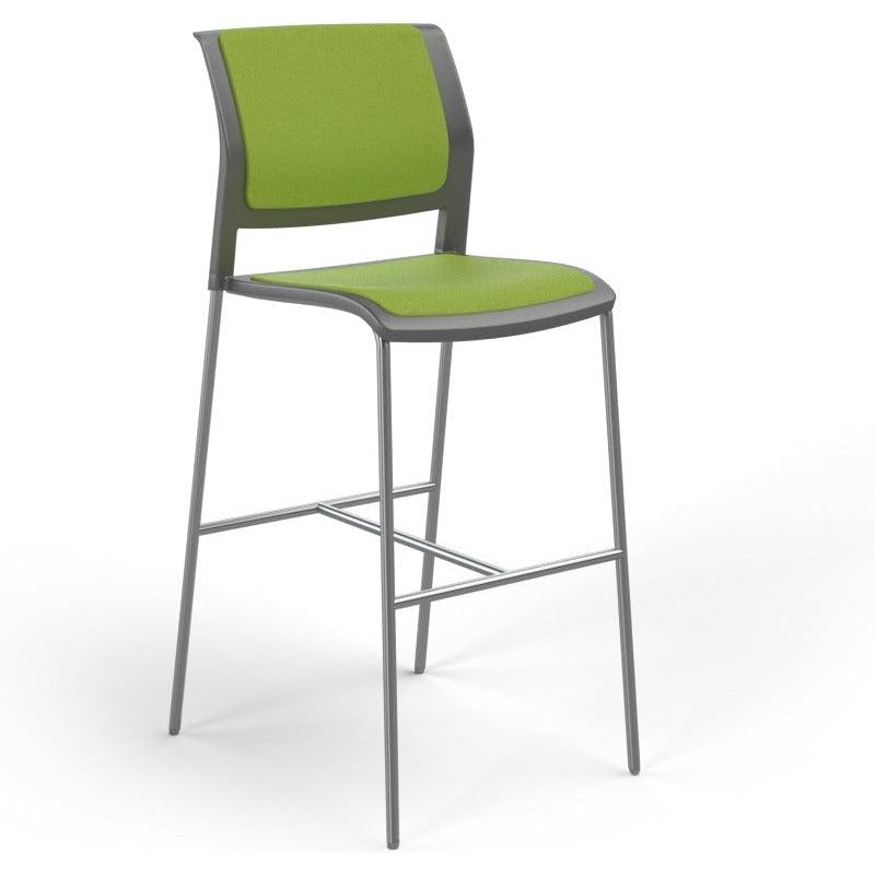 Game Barstool With Upholstery