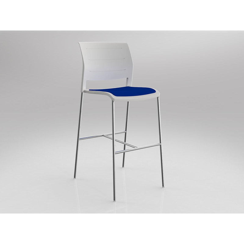 Game Barstool With Upholstery