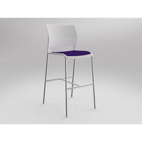 Game Barstool With Upholstery