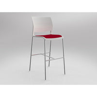 Game Barstool With Upholstery