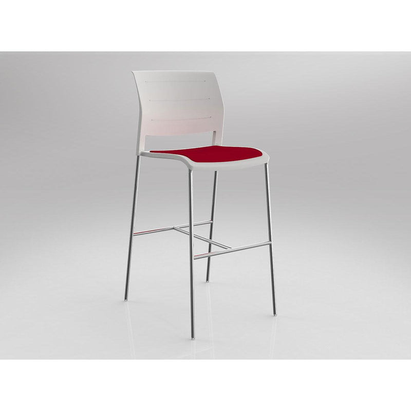 Game Barstool With Upholstery