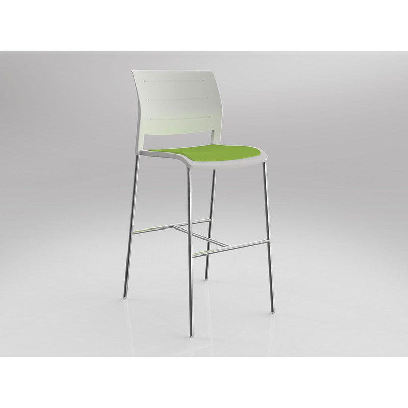 Game Barstool With Upholstery