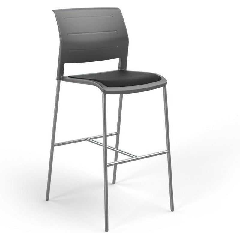 Game Barstool With Upholstery