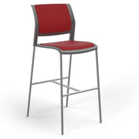Game Barstool With Upholstery