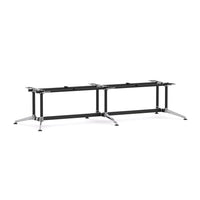Modulus Boardroom Table Double Span, Twin Post Frame Only