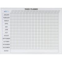 Glassboard Magnetic Year Planner