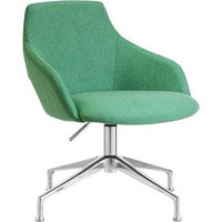 Gold Aluminium 4 Star Base Breakout Chair