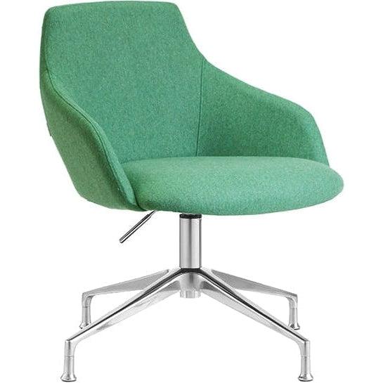 Gold Aluminium 4 Star Base Breakout Chair