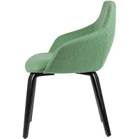 Gold Timber Leg Breakout Chair