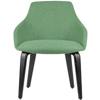 Gold Timber Leg Breakout Chair