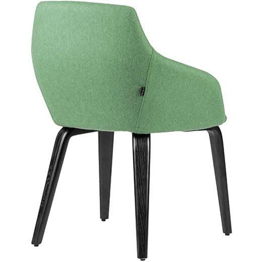 Gold Timber Leg Breakout Chair