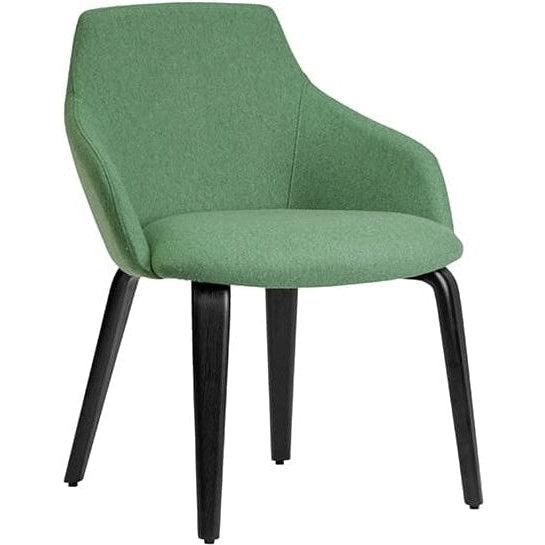 Gold Timber Leg Breakout Chair