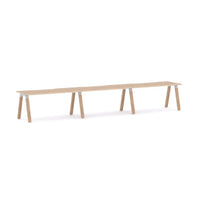 Plantation 3-Person Single-sided Desk Workstation