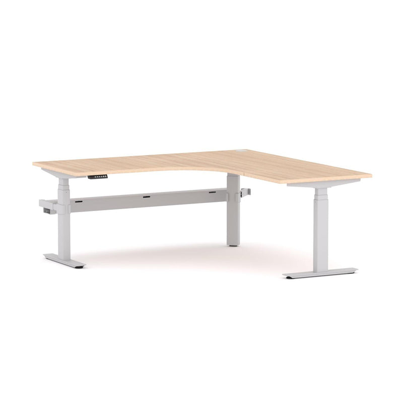 AgileMotion+ 3C/2M Electric Rectangle 90° Workstation