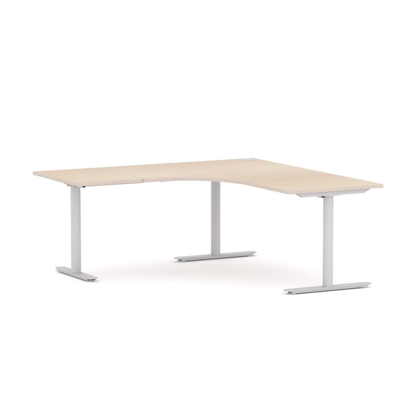 Agile Fixed Round 90° Workstation