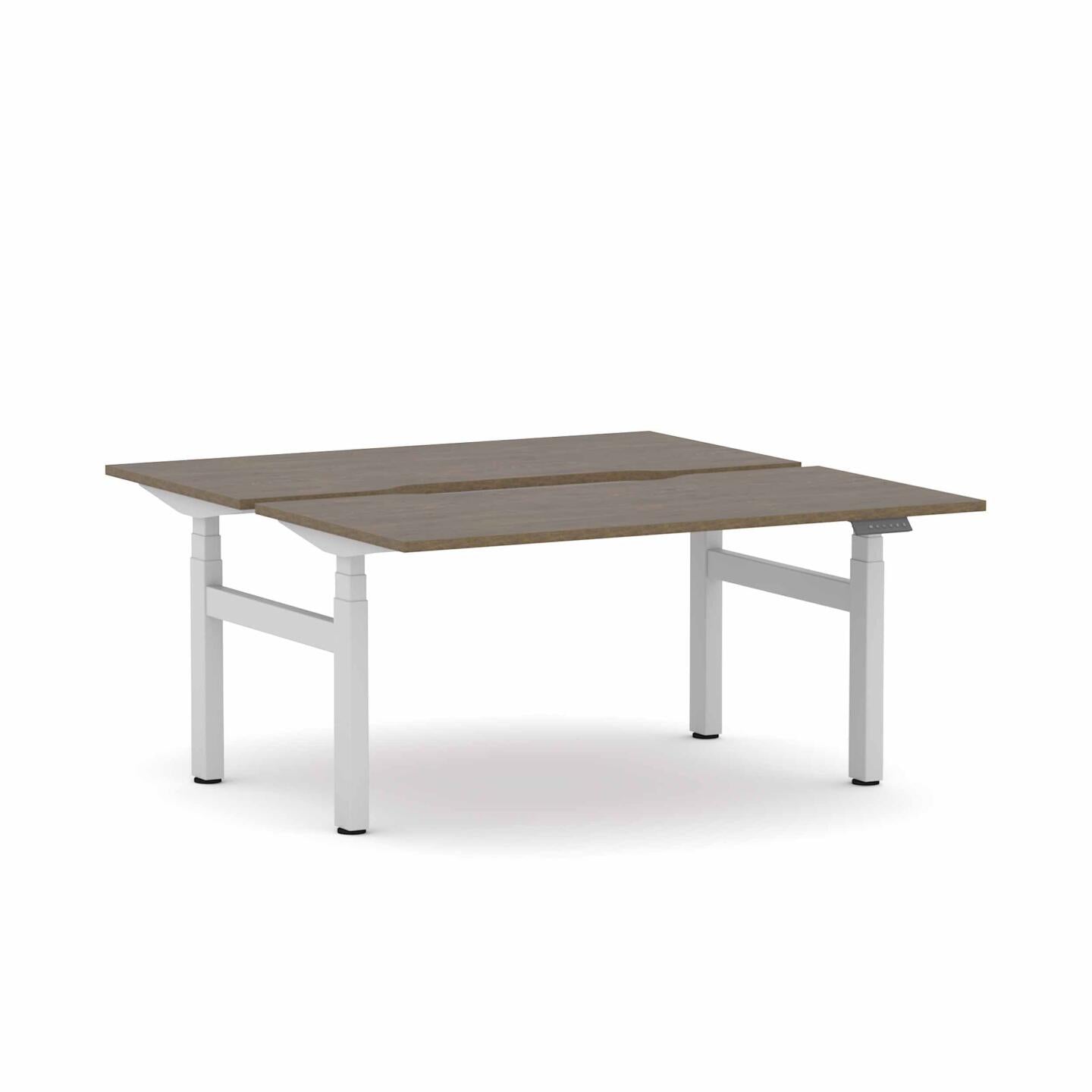 Klass 3C/2M Electric 2-Person Double-sided Desk Workstation