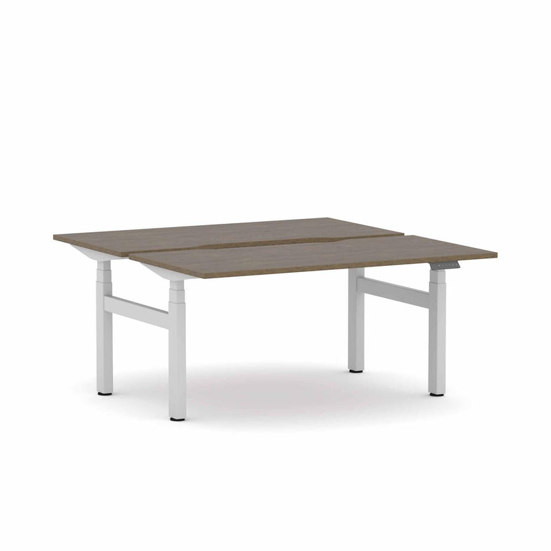 Klass 3C/2M Electric 2-Person Double-sided Desk Workstation