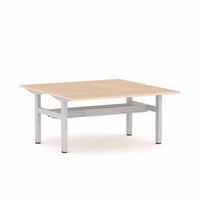 Klass Fixed 2-Person Double-sided Desk Workstation